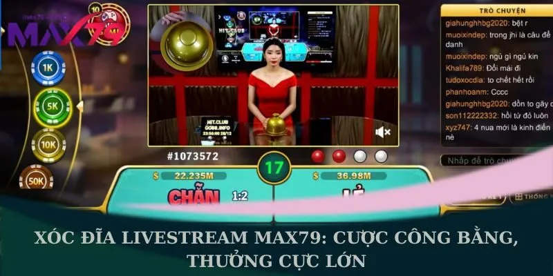 Xóc đĩa livestream